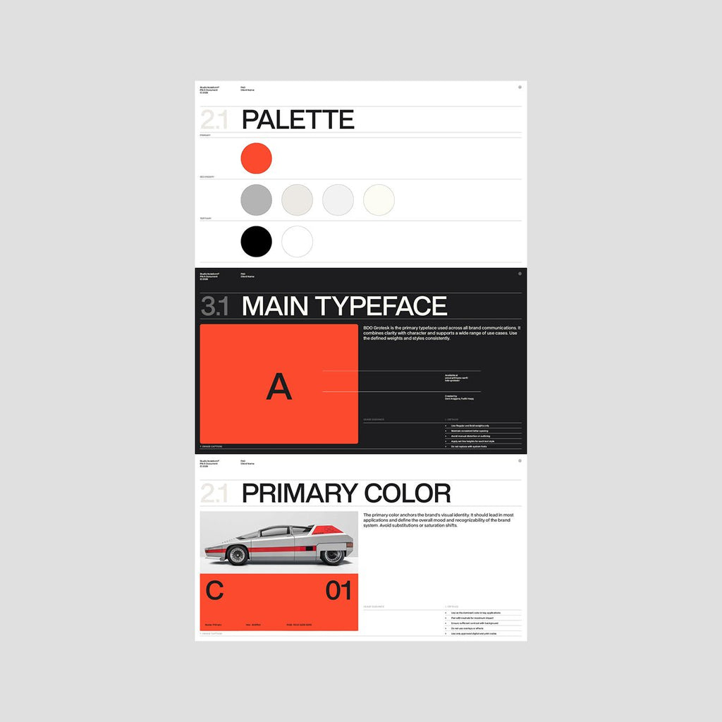 Brand Guidelines - Noteform