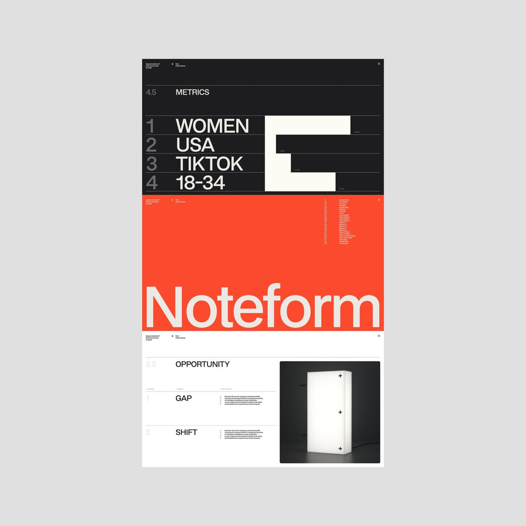 Pitch Deck - Noteform
