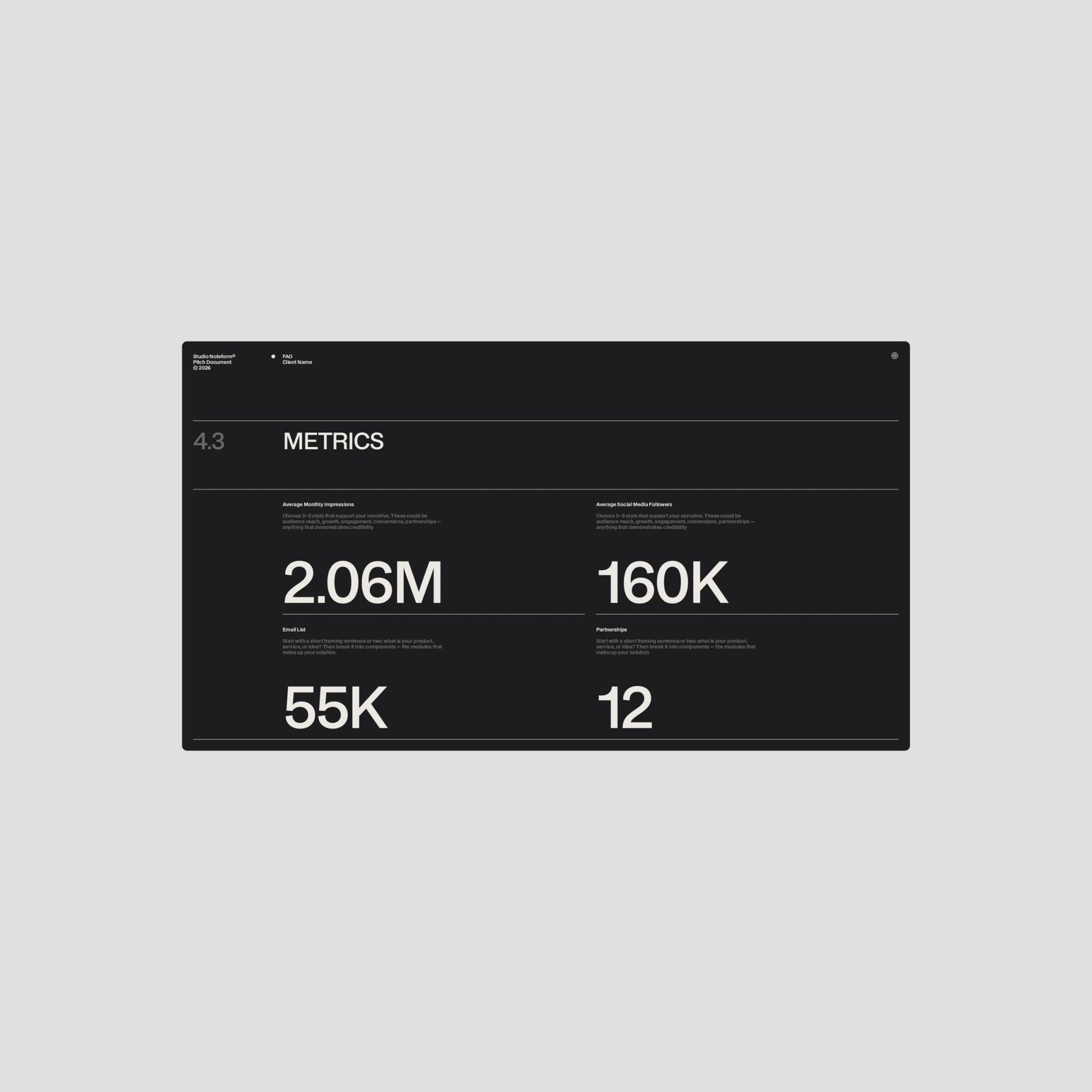 Pitch Deck - Noteform