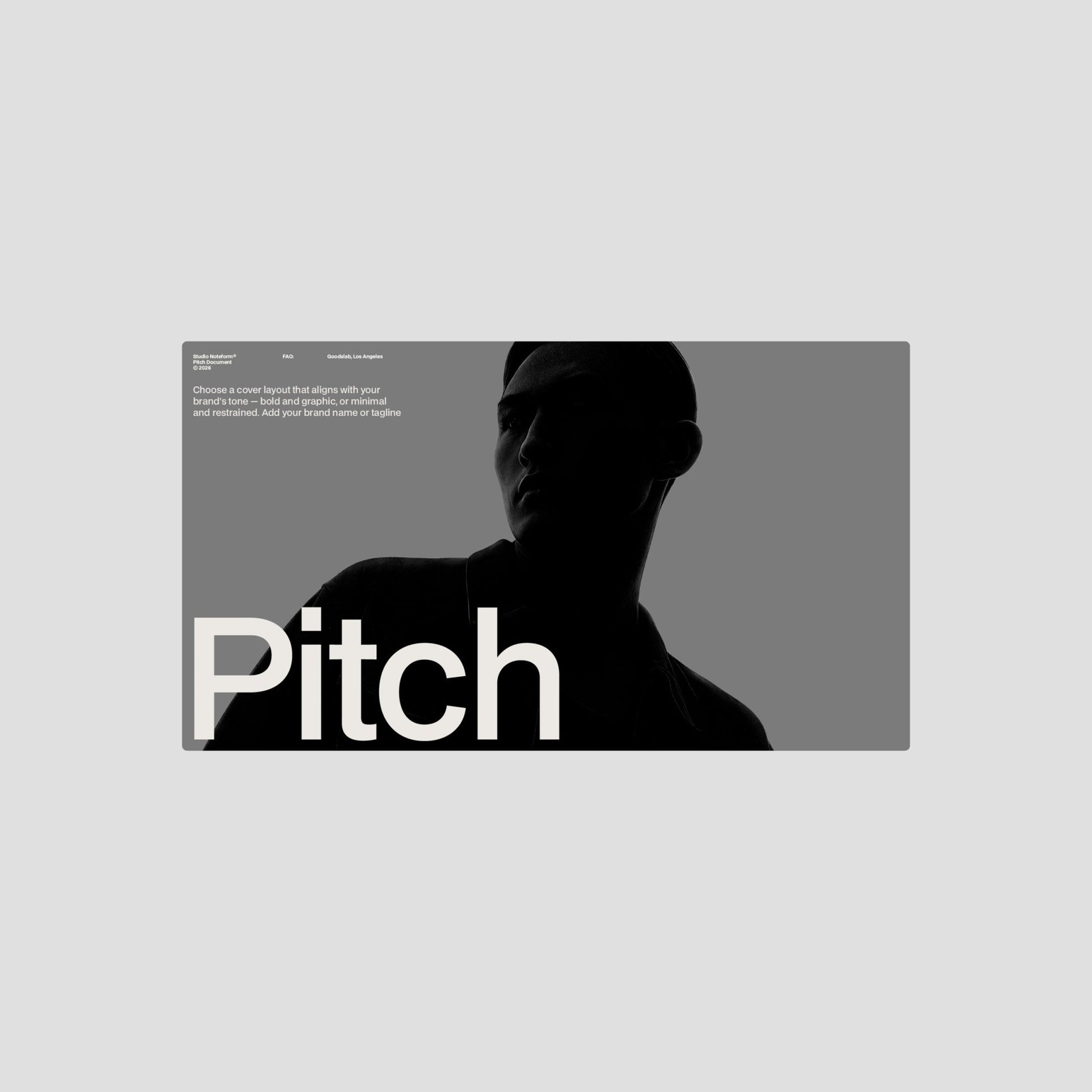 Pitch Deck - Noteform